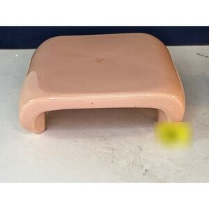 Haeger Pottery Display Stand Pedestal Pink Vintage 3293-1984 USA Excellent Cond